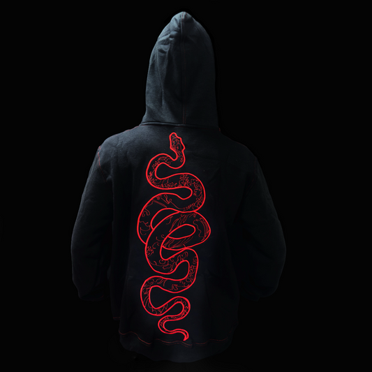 Premium black and red oversized hoodie with modern streetwear vibes, featuring ultra-soft cotton polyester blend for all-day comfort. Designed for versatility, this unisex hoodie offers a relaxed fit, perfect for layering or casual wear. Available in trending neutral tones, it’s the ultimate staple for cozy winter outfits. Durable fabric, stylish drawstrings, and a kangaroo pocket make it ideal for lounging, travel, or outdoor adventures.