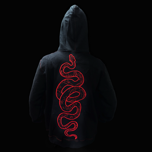 Premium black and red oversized hoodie with modern streetwear vibes, featuring ultra-soft cotton polyester blend for all-day comfort. Designed for versatility, this unisex hoodie offers a relaxed fit, perfect for layering or casual wear. Available in trending neutral tones, it’s the ultimate staple for cozy winter outfits. Durable fabric, stylish drawstrings, and a kangaroo pocket make it ideal for lounging, travel, or outdoor adventures. 