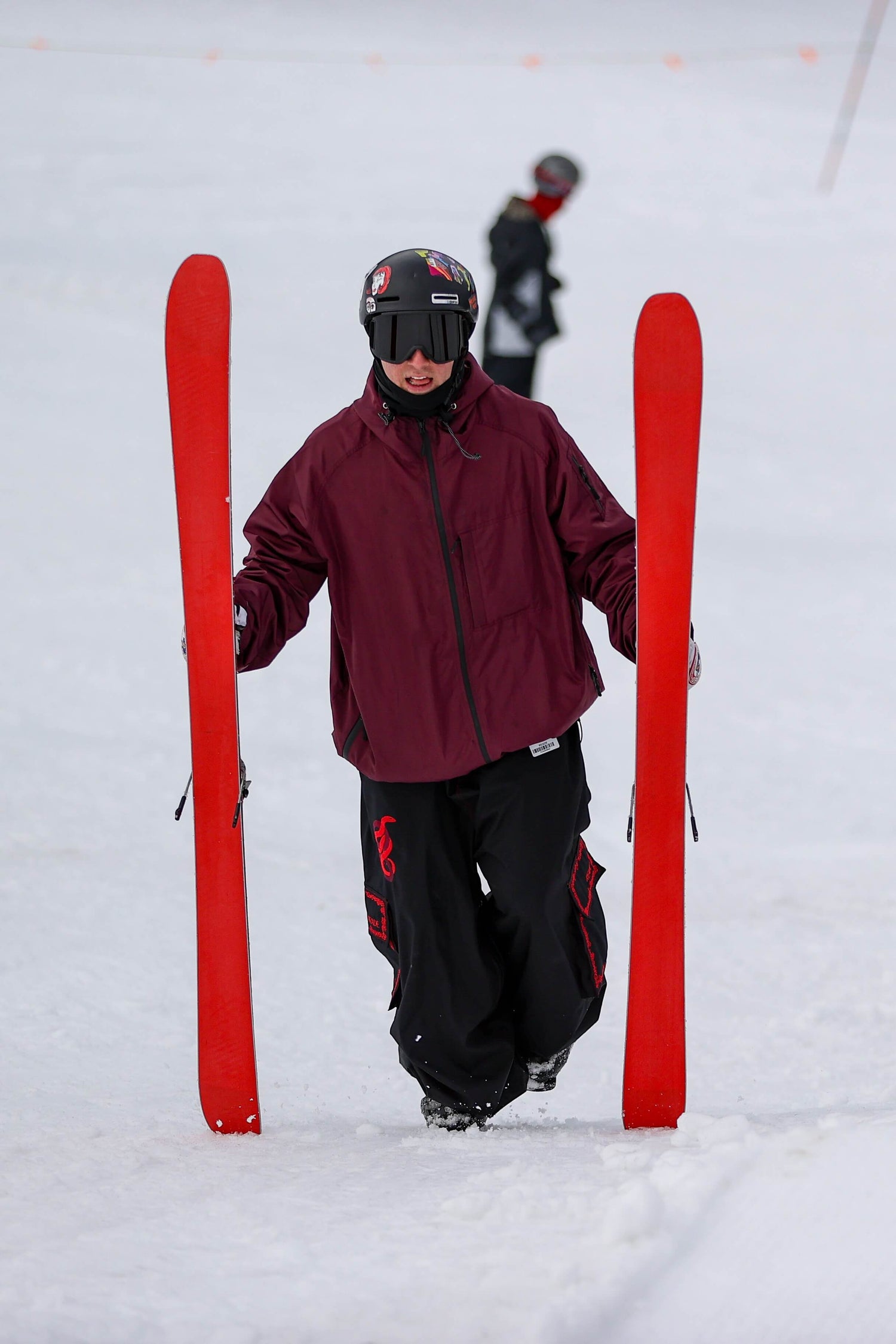 On the slopes with Max Reade apparel.